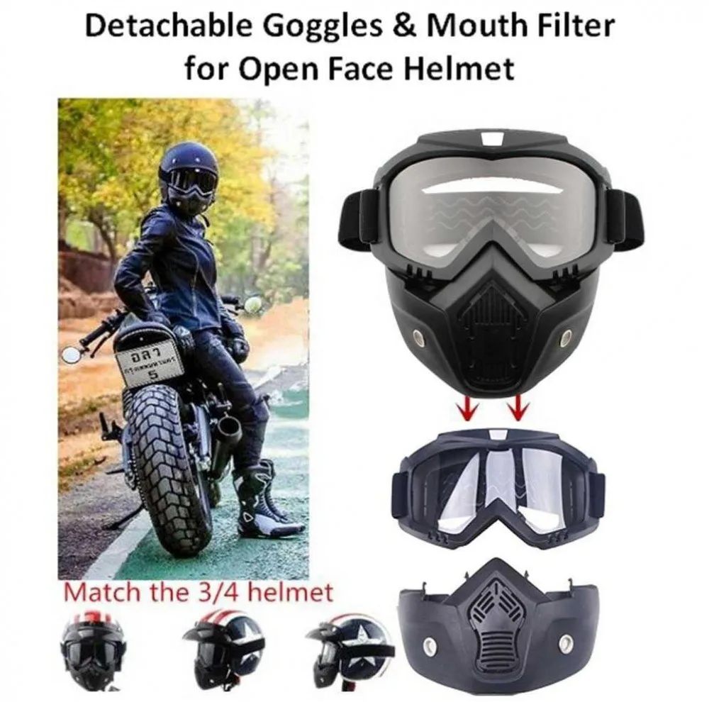 عینک موتور سواری هارمن مدل Goggles-009