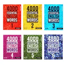 کتاب 4000 Essential English Words Second Edition اثر Paul Nation انتشارات Compass Publishing شش جلدی