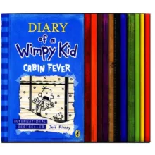 کتاب Wimpy kid Book Series اثر jeff kinny نشر Recorded Books دوازده جلدی