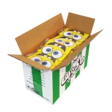 پاپ کورن نیمه آماده با طعم نمکی ماکروپف بسته 50 عددی