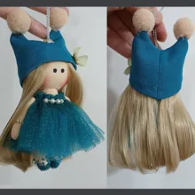 عروسک پارچه ای مدل آویز کد 11