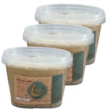 حلوای سنتی بزرک سیاه رمضان – 490 گرم بسته 3 عددی