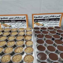 کره بادام زمینی رژیمی ساده مسعود - 500 گرم