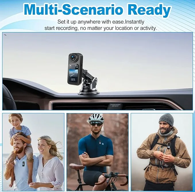 دوربین فیلم برداری مدل ACTION CAMERA 360