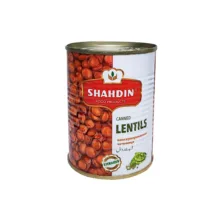 کنسرو عدسی شهدین - 370 گرم بسته 12 عددی