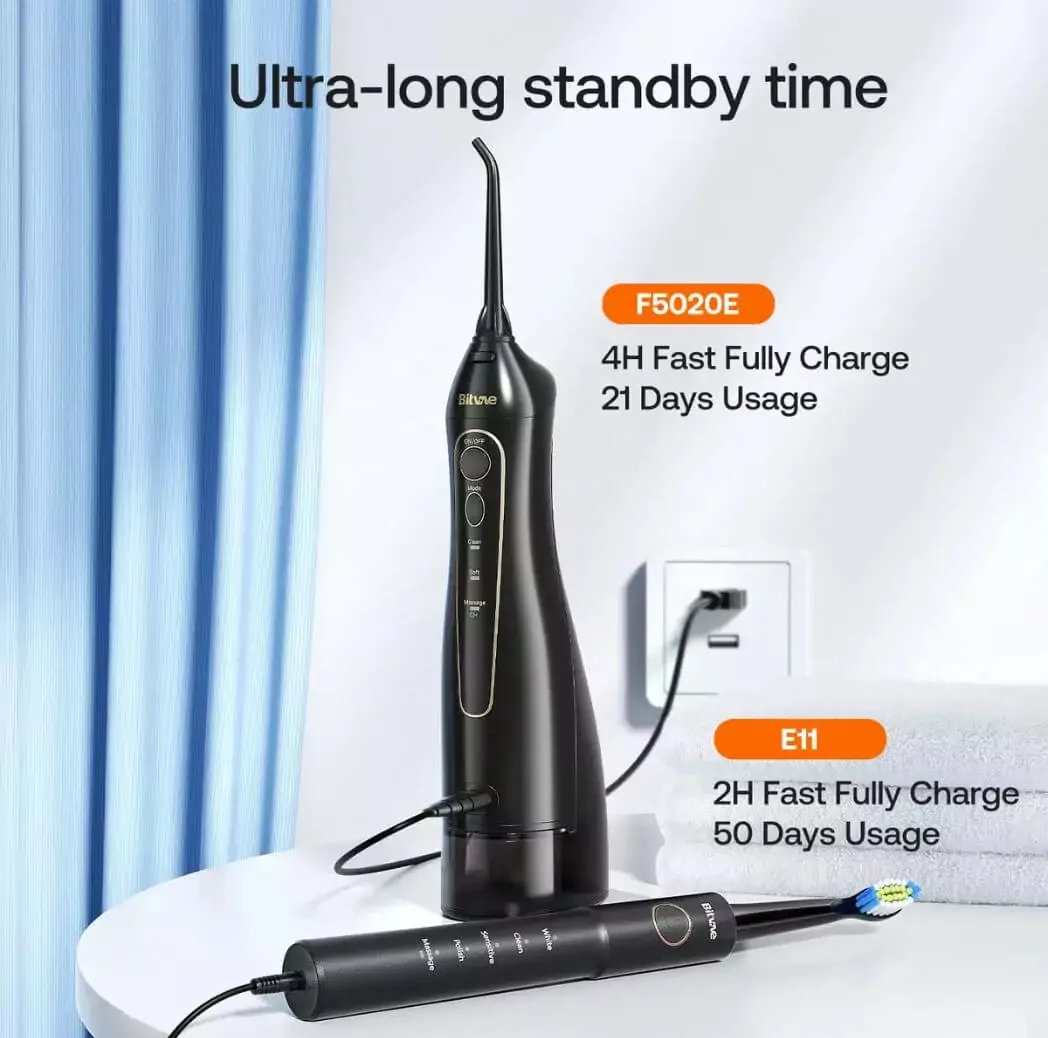 مسواک برقی بیتوی مدل Oral Care Combo E11 به همراه دستگاه شستشوی دهان و دندان