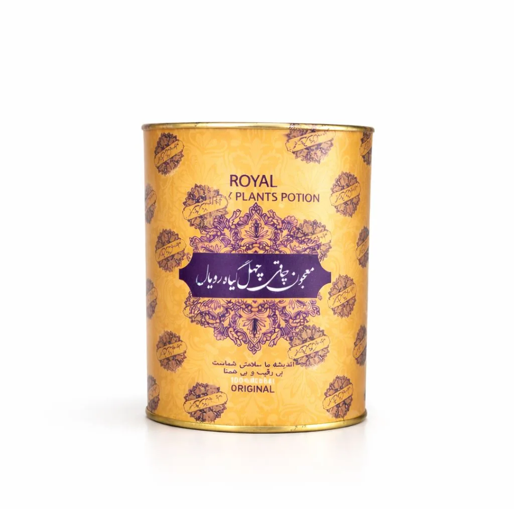 معجون چاقی چهل گیاه رویال - 250 گرم