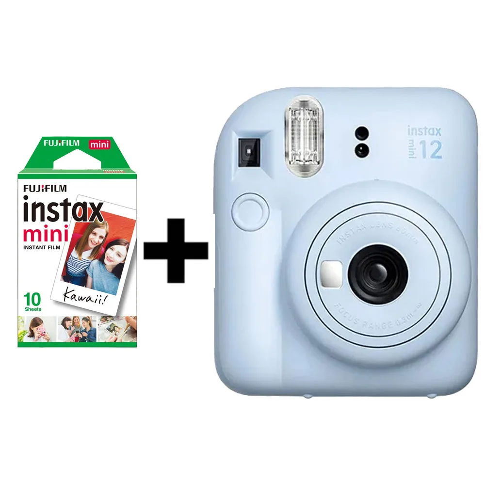 دوربین عکاسی چاپ سریع فوجی فیلم مدل Instax Mini 12 به همراه فیلم