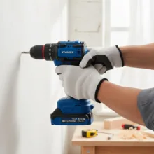 دریل چکشی براشلس 10 میلی متری 20 ولت ویوارکس مدل VR2010V-IBL