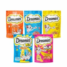 تشویقی گربه دریمیز مدل Mix وزن 300 گرم بسته 5 عددی