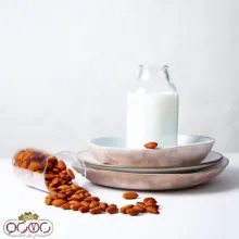 مغز بادام خام اکبر راستگو - 700 گرم