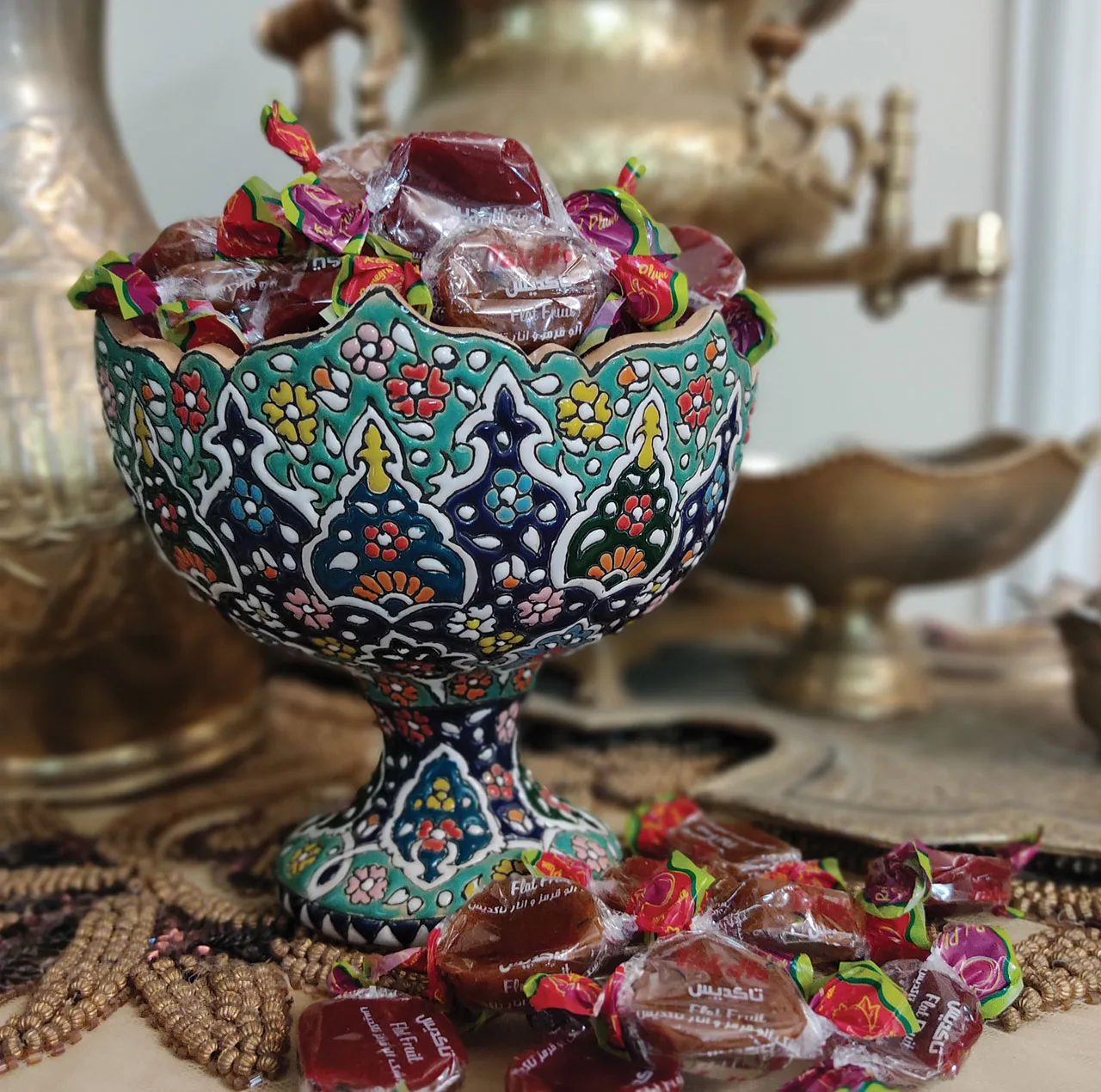 تافی ترش میوه ای تاکدیس - 1000 گرم