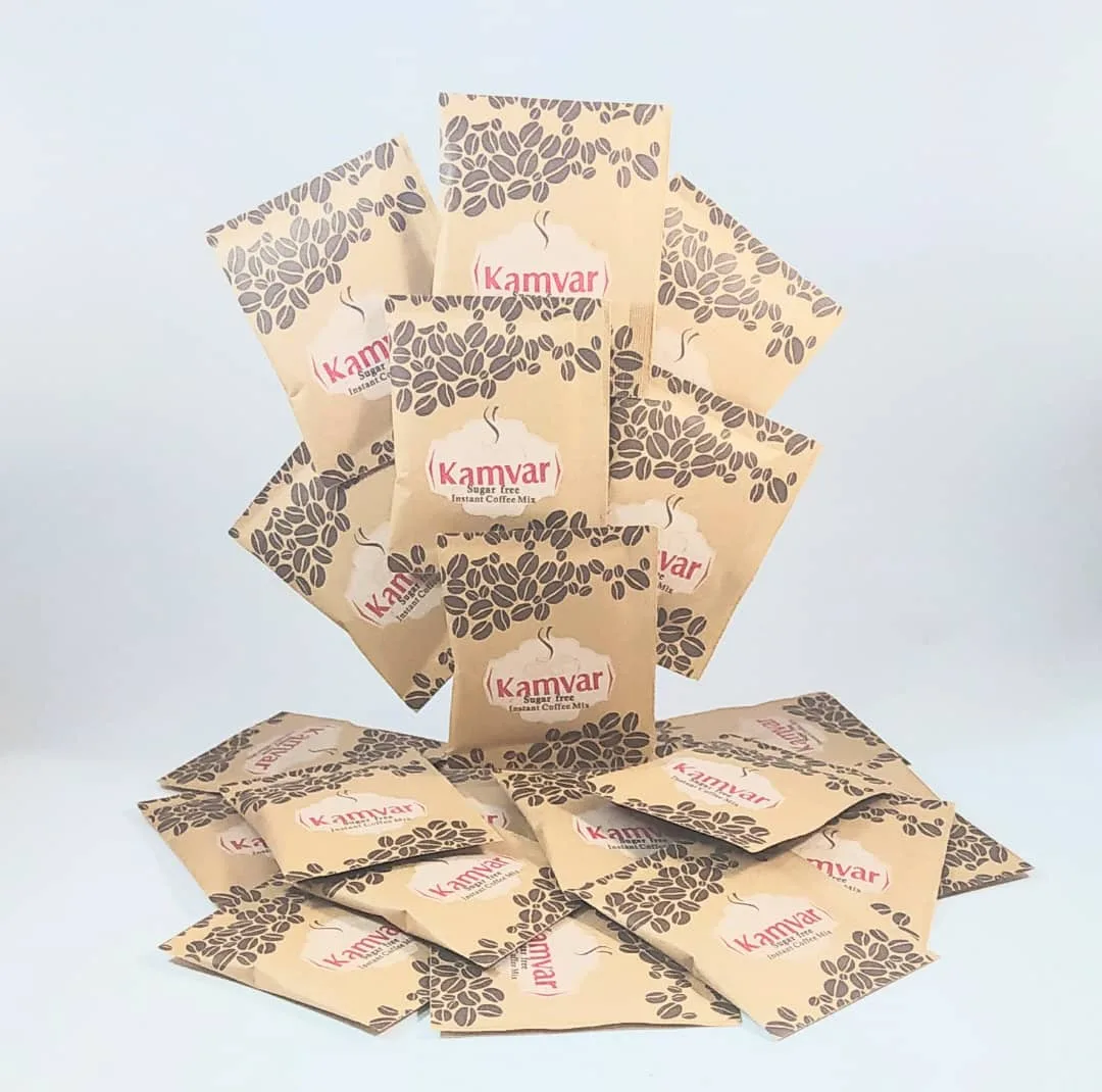 کافی میکس بدون قند و رژیمی کامور بسته 24 عددی