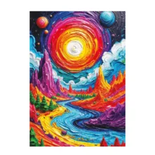پازل 1000 تکه آرت پازل مدل Chromaverse كد 41027 مناسب نوجوان و بزرگسال