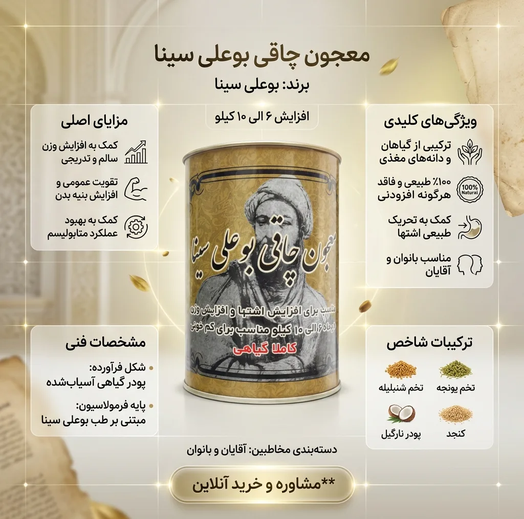 معجون چاقی بوعلی سینا - 250 گرم