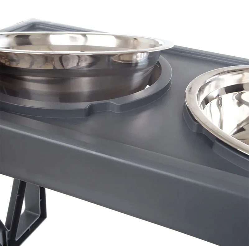 ظرف آب و غذای سگ مدل Dual Elevated Feeding Bowls