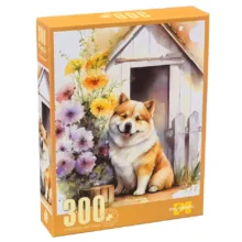پازل 300 تکه پلی فول ماریو مدل سگ ملوس طرح Art کد 88799 مناسب برای 8 سال به بالا