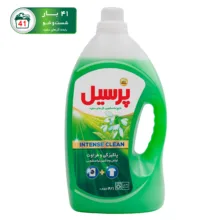 مایع لباسشویی سبز پرسیل مدل Intense Clean مناسب الیاف طبیعی حجم 4.1 لیتر