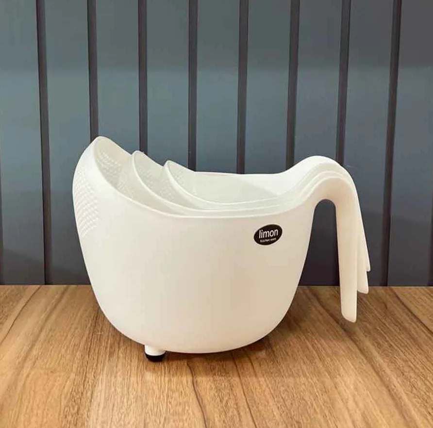 آبکش لیمون مدل دسته دار کد DH1330 مجموعه 3 عددی