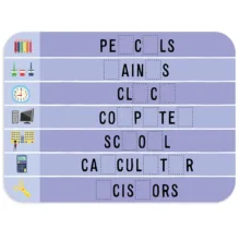 کتاب Learn Easy Words with Magnetic Letters اثر جمعی از نویسندگان انتشارات آتم