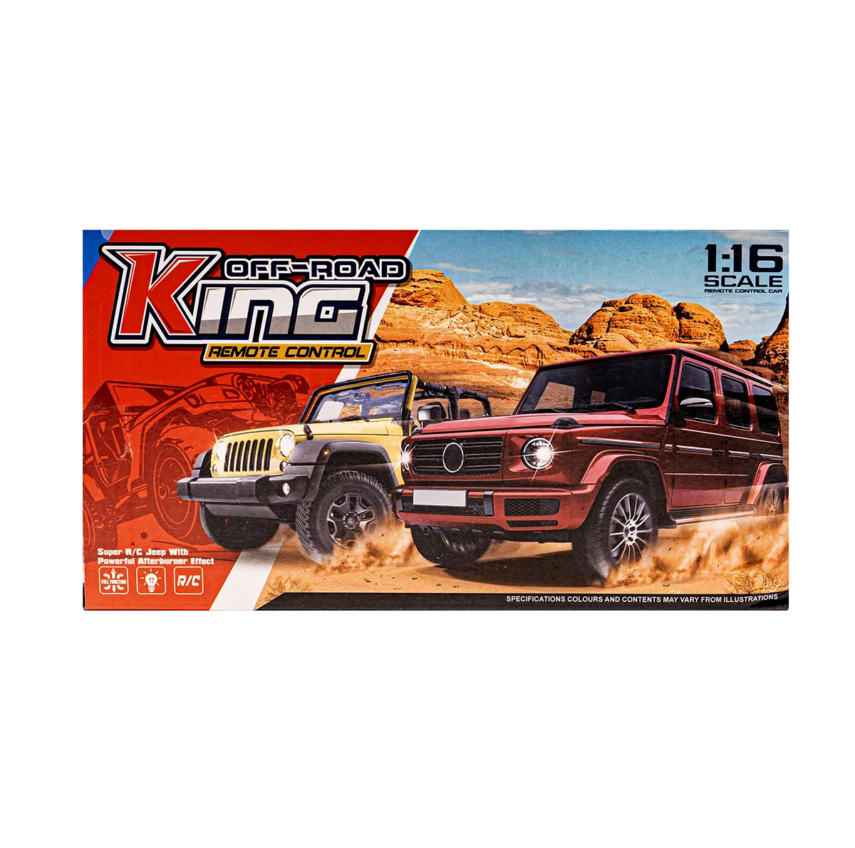 ماشین بازی کنترلی مدل KING OFF-ROAD کد 1025