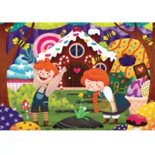پازل 12 تکه راونزبرگر مدل Fairy Tales کد 12004045 مجموعه 2 عددی مناسب برای 3 سال به بالا