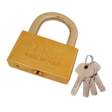 قفل آویز اچ کای اف مدل mona - 011117 سایز 70 میلی متر