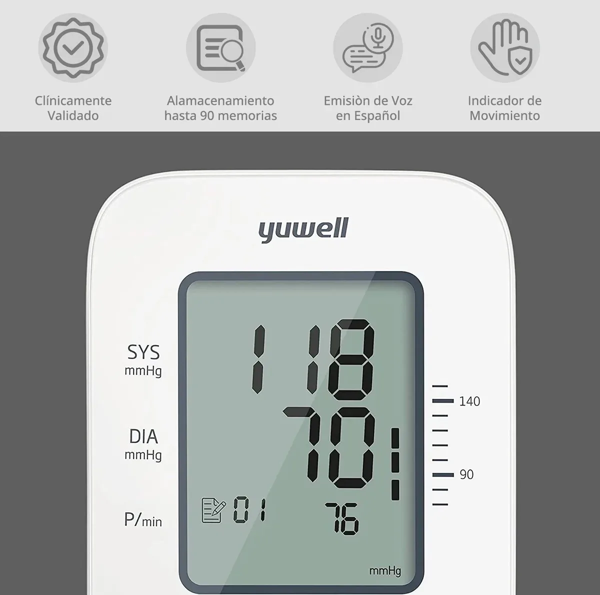 فشارسنج بازویی دیجیتال یوول مدل YE660D