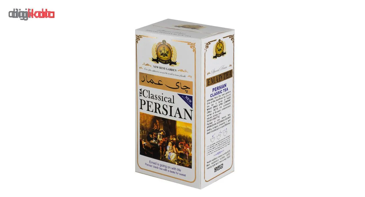 چای ایرانی کلاسیک عماد مقدار 400 گرم