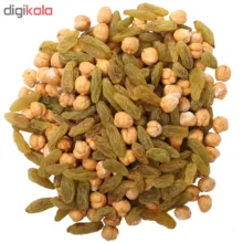 نخودچی شور و کشمش فله مقدار 1500 گرم