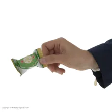 گز لقمه 18 درصد پسته گز کرمانی - 450 گرم
