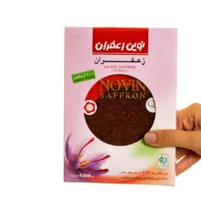 زعفران سرگل درجه یک نوین مقدار ۴.۶۰۸ گرم