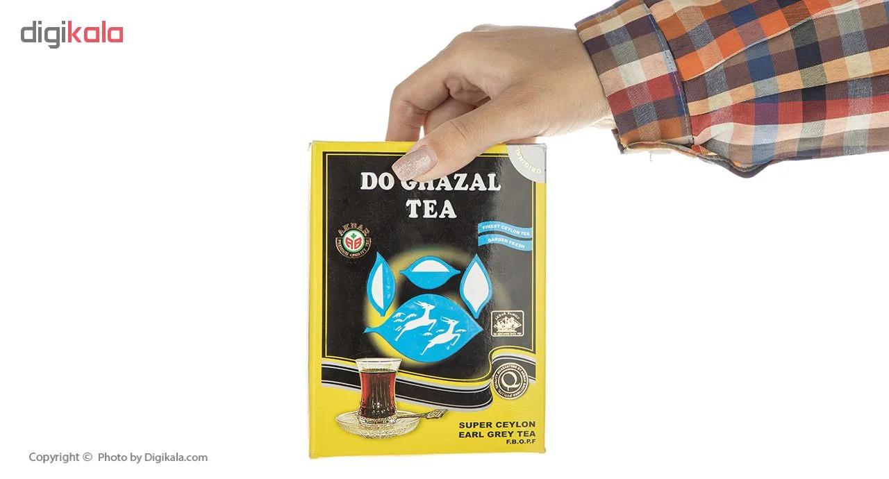 چای سیلان با طعم ارل گری دوغزال- 250 گرم