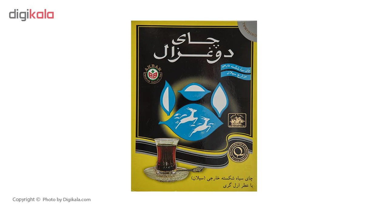 چای سیلان با طعم ارل گری دوغزال- 250 گرم