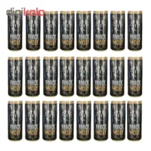 نوشابه انرژی زا بلک ولف- 250 میلی لیتر مجموعه 24 عددی