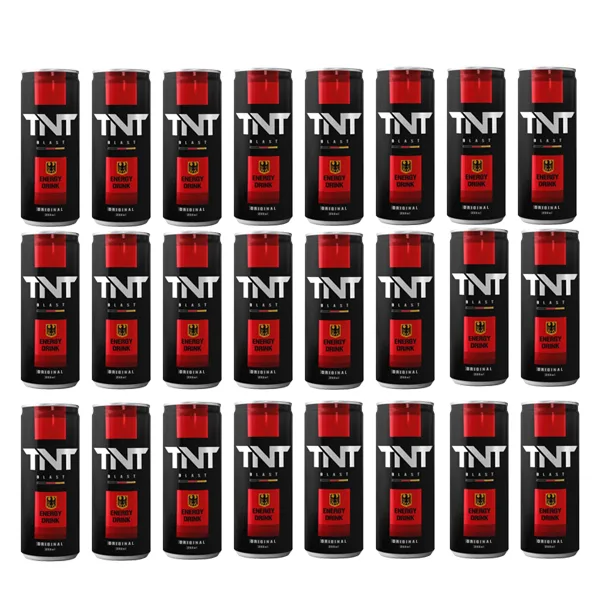 نوشابه انرژی زا تی ان تی بلست حجم 250 میلی لیتر مجموعه 24 عددی