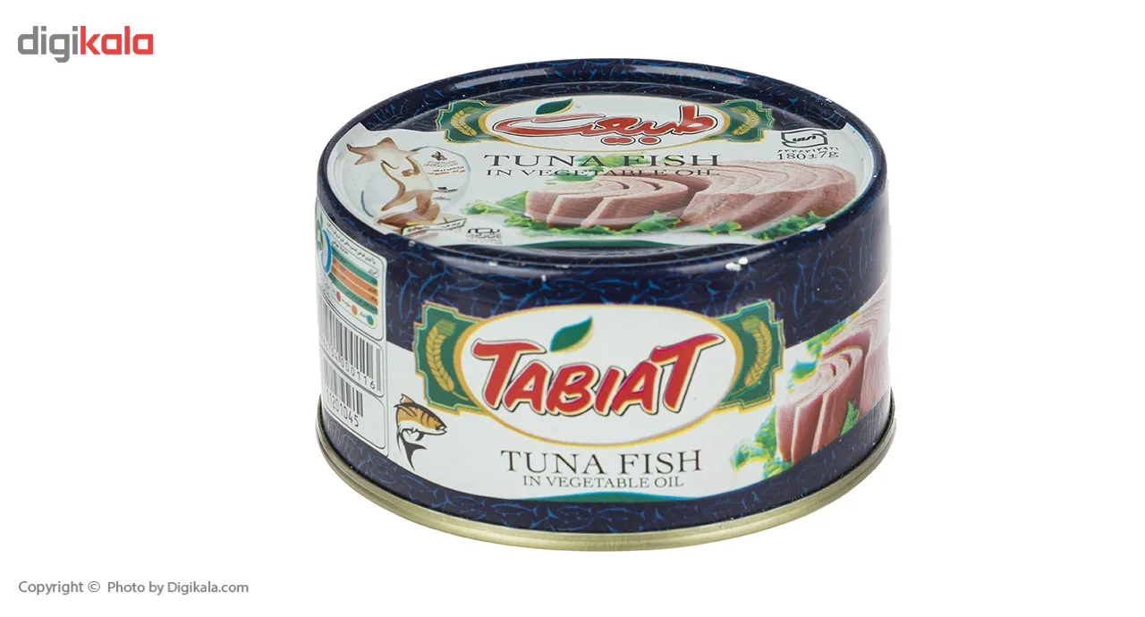 کنسرو ماهی تون در روغن گیاهی طبیعت - 180 گرم بسته 4 عددی