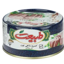 کنسرو ماهی تون در روغن گیاهی طبیعت - 180 گرم بسته 4 عددی