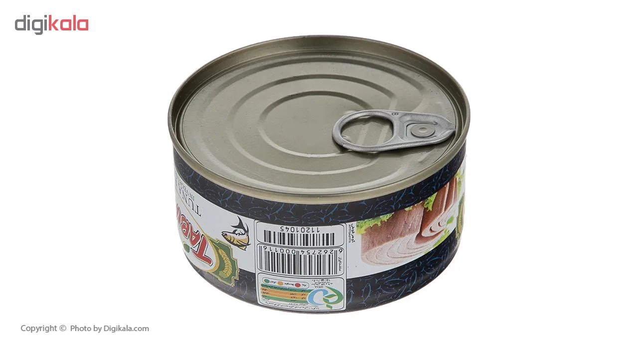 کنسرو ماهی تون در روغن گیاهی طبیعت - 180 گرم بسته 4 عددی