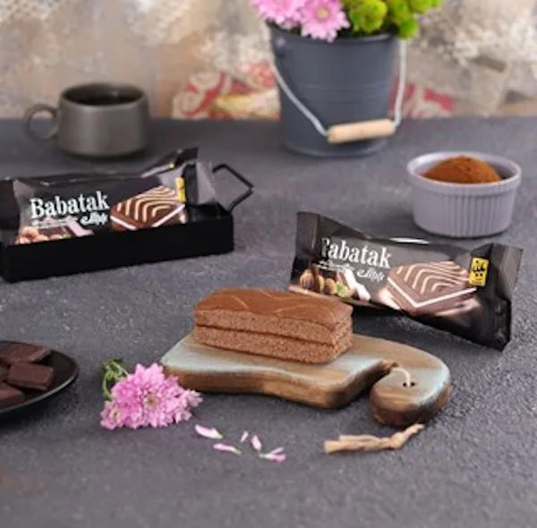 کیک باباتک کاکائویی بابانا - 40 گرم بسته 36 عددی