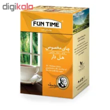 چای هل دار فان تایم - 450 گرم به همراه چای کیسه ای بسته 25 عددی
