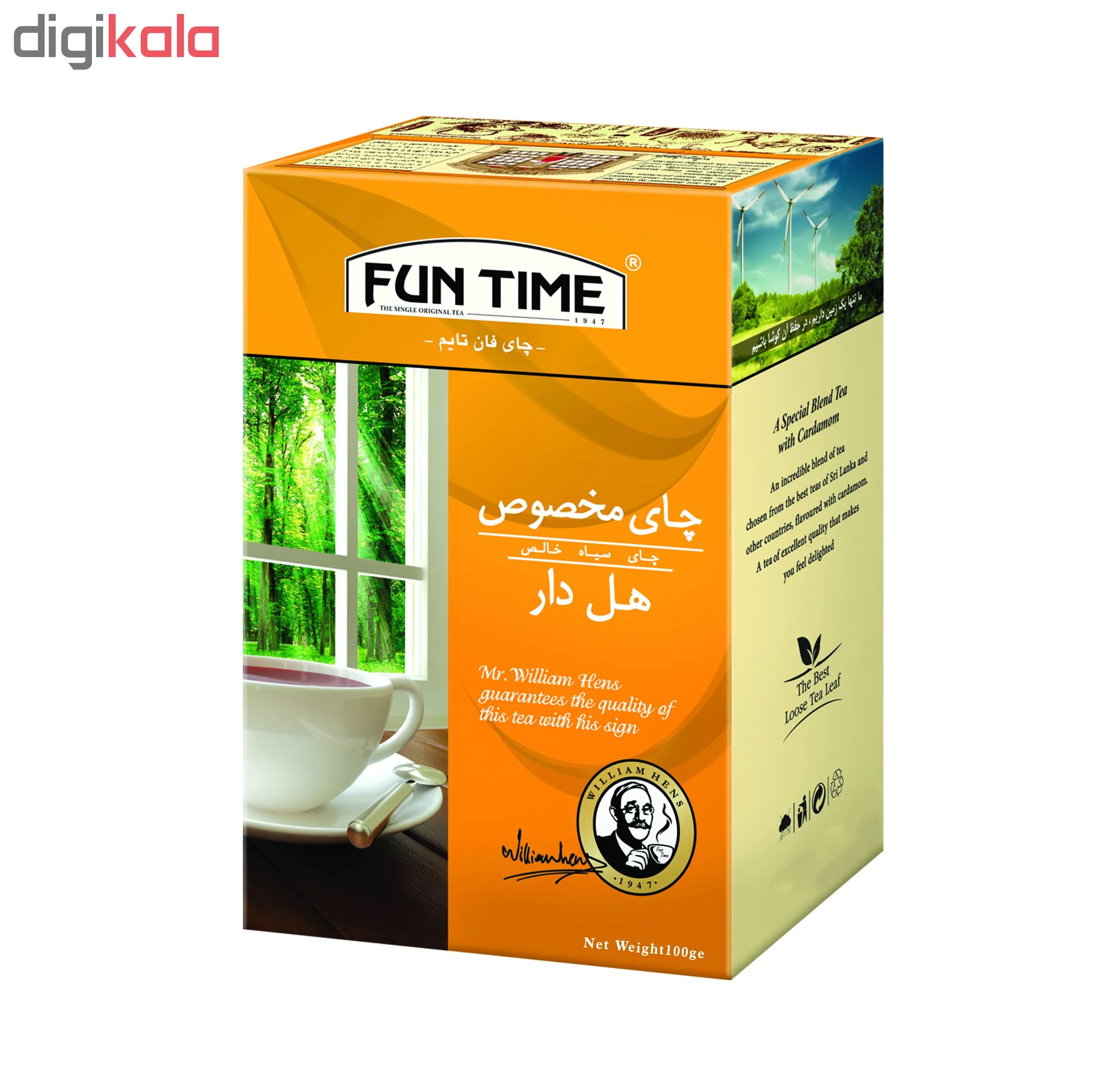 چای مخلوط فان تایم 100گرم - بسته 3 عددی
