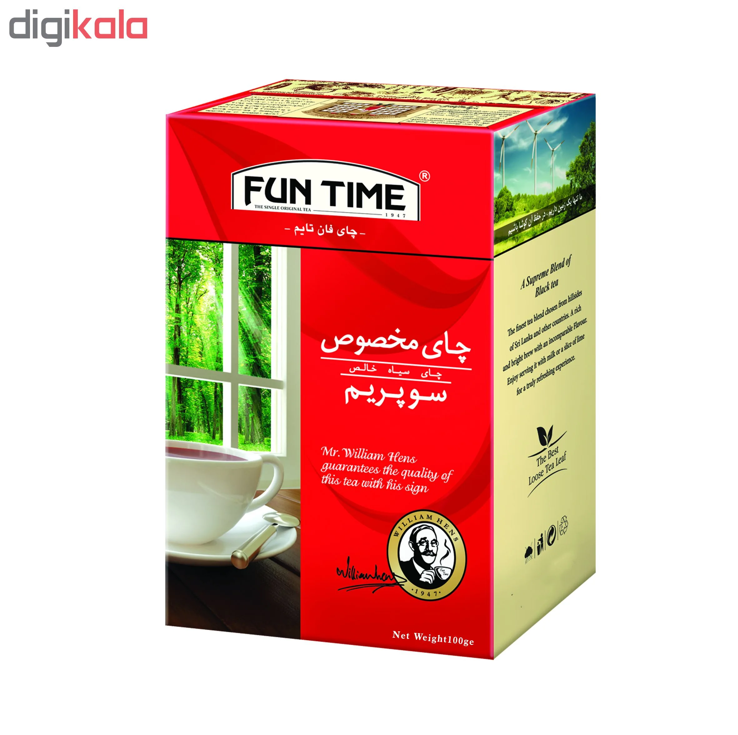 چای مخلوط فان تایم 100گرم - بسته 3 عددی
