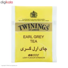 چای سیاه کیسه ای ارل گری توینینگز بسته 100 عددی