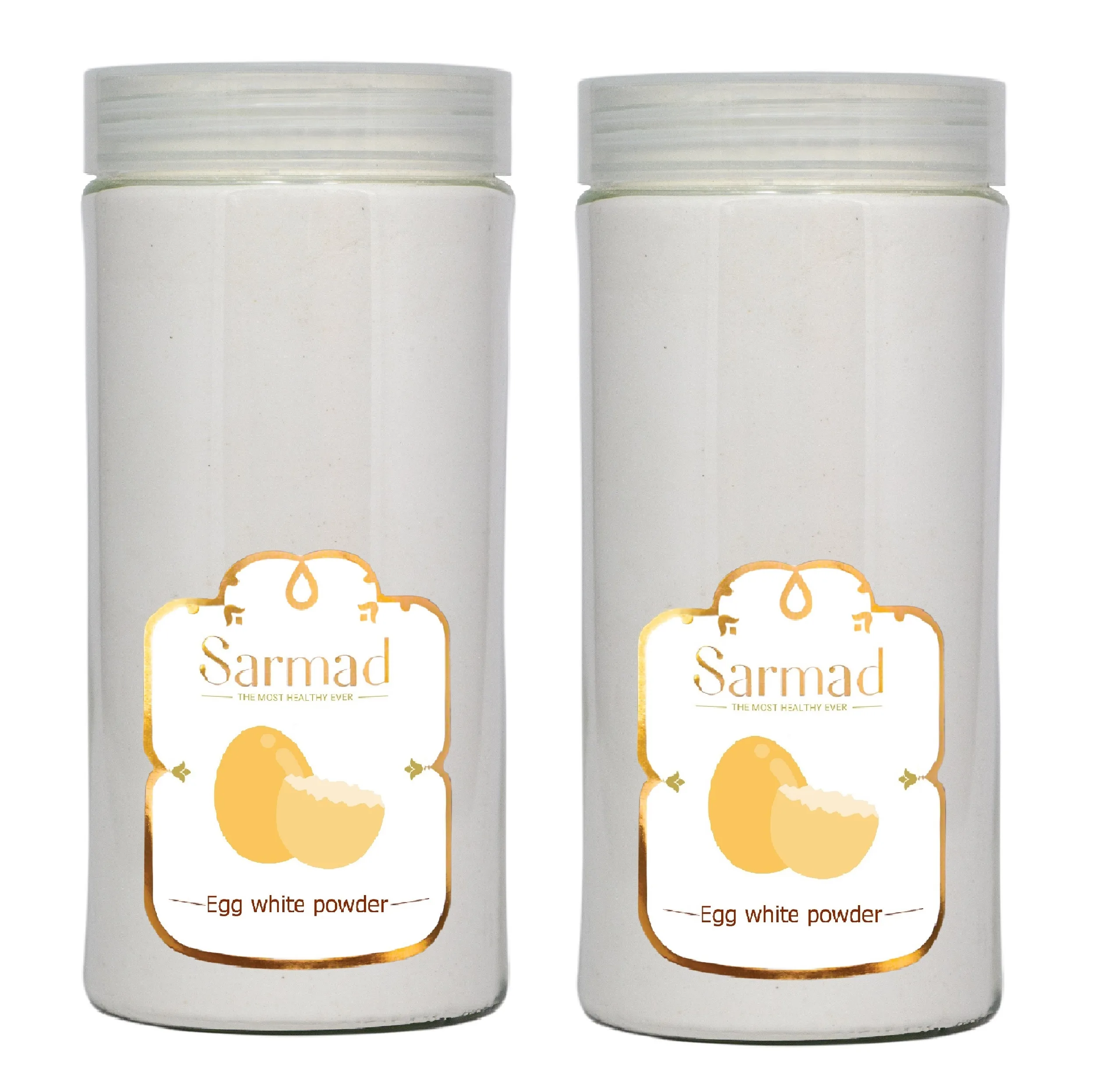 پودر سفیده تخم مرغ ممتاز سرمد - 450 گرم بسته 2 عددی