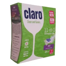 قرص ماشین ظرفشویی کلارو مدل 11in1 بسته دو عددی