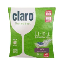 قرص ماشین ظرفشویی کلارو مدل 11in1 بسته 32 عددی