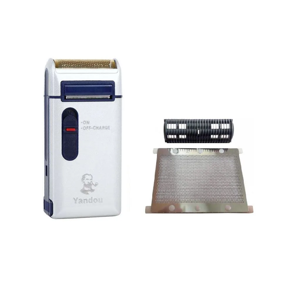 ماشین اصلاح موی صورت یاندو مدل Sv-w301u فویلی صفر زن با تیغه استیل ضد زنگ، باتری قابل شارژ با 60 دقیقه استفاده، طراحی ارگونومیک و قابلیت شست‌وشو به همراه تیغه و توری یدک