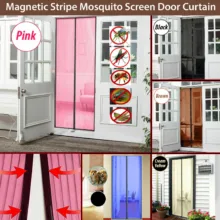 پرده توری مجیک مش کد mg6 سایز 210x100 سانتیمتر
