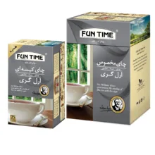 چای ارل گری فان تایم – 450 گرم به همراه چای کیسه ای بسته 25 عددی